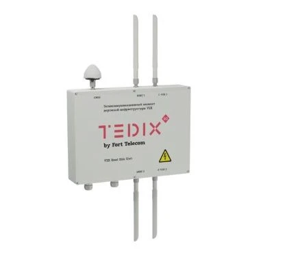 Telecommunication element of road infrastructure RSU TEDIX-R2D2 RTK