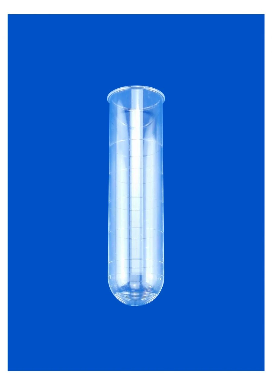 Non-sterile polymer tube for in vitro diagnostics according to TU 32.50.50-021-54287340-2022: Round bottom tube P2-25-95-PS