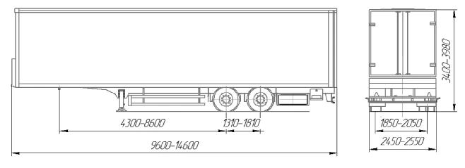 Semi-trailer 949180