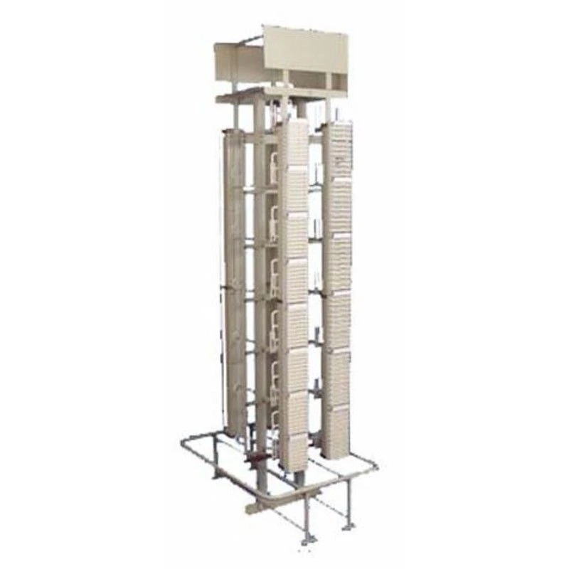 Telephone cross-cross (cross-stand of two-sided service under plinths 2/10 total capacity of 4960 pairs KSDO-4-PC-2400/2560)