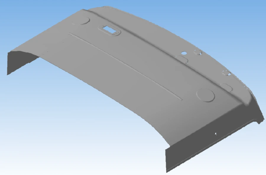 Front roof panel 320412-05-110-001-5702052-01