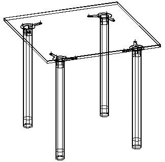 Kitchen table TV-KSK-3.1.01
