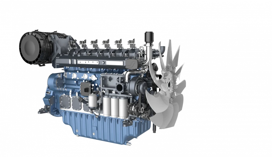 Industrial gas piston engine 6M33G6N0/5