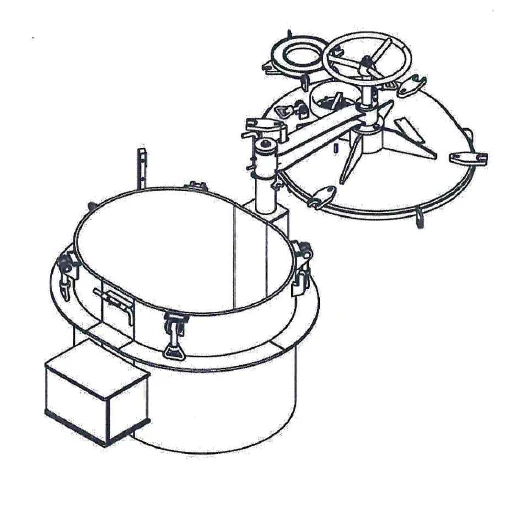 Intangibles, articles and parts of ship's machinery: Cargo tank hatch.
