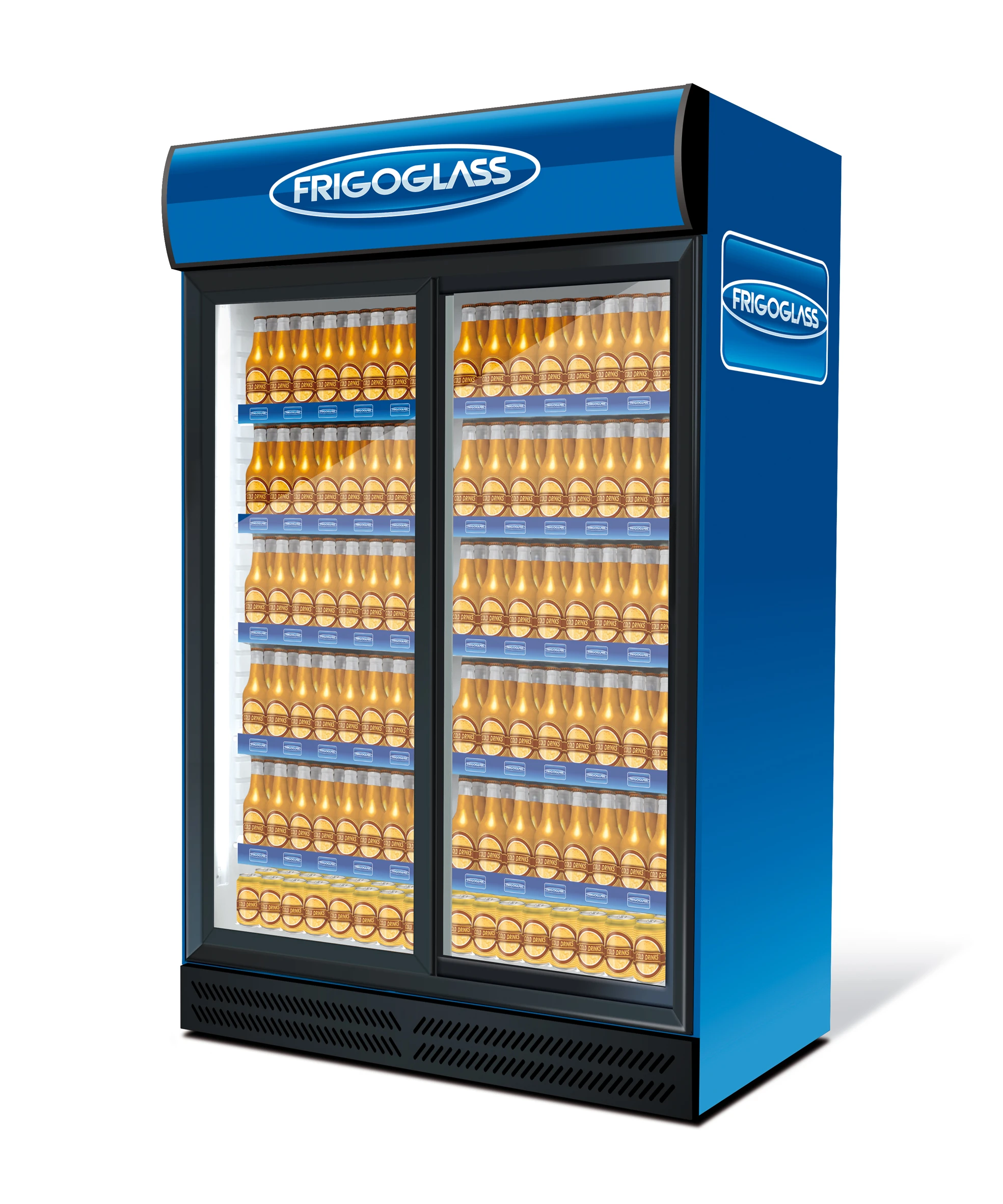 Refrigerated display case double-door FRIGOGLASS Super-16 SD [R290]