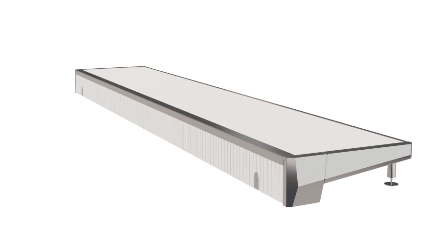 Rotegro Headwall 26.0x1.0x0.3m for swimming pools