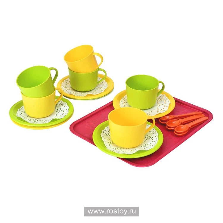 Toy Tea set Gogol Eggnog / 19 items
