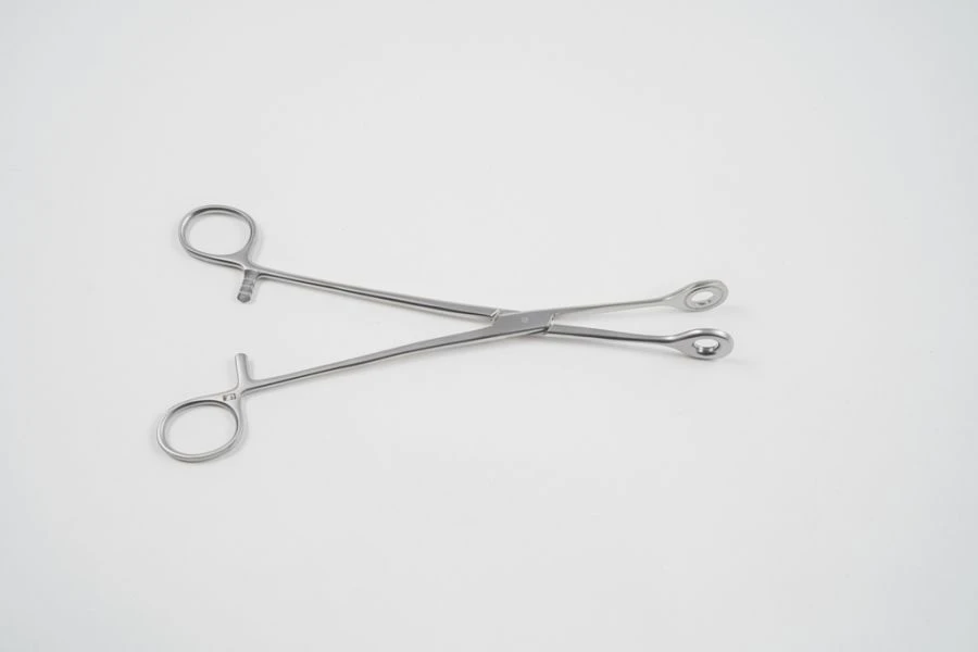 VZ-Shch-55-2 Haemorrhoidal forceps, terminal, straight, 250 mm.
