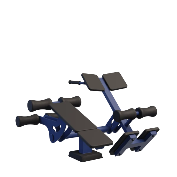 Press (inclination angle +20g) + Hyperextension