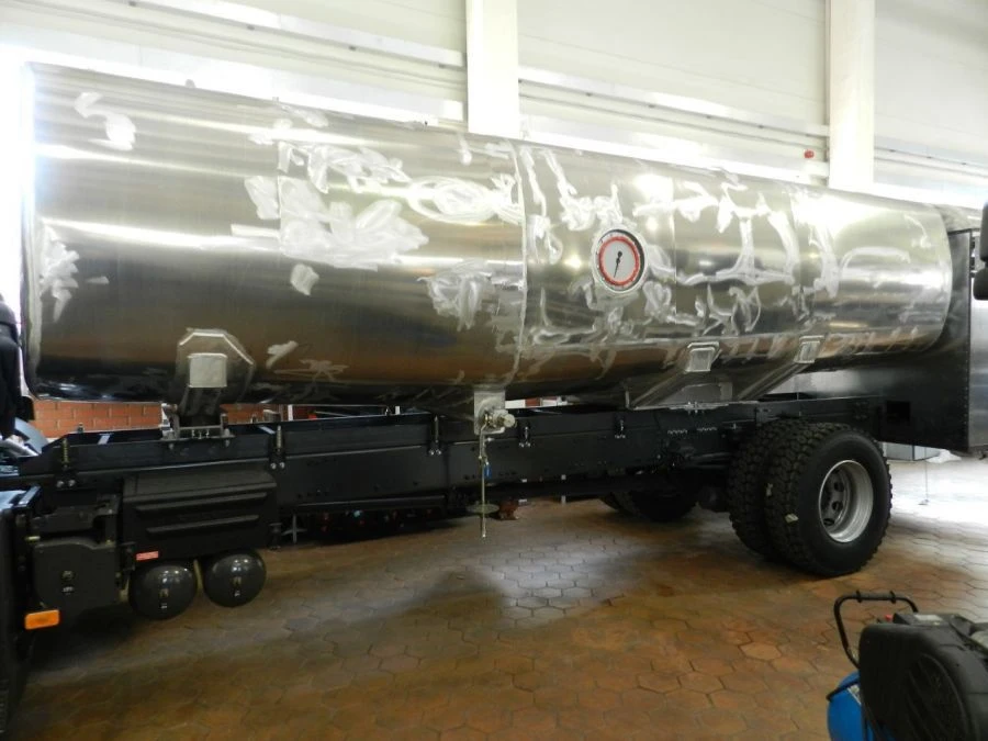 Tanks of aluminium type CA