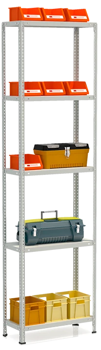 Metal shelf reinforced shelving unit model STF Shelf 735-2.5