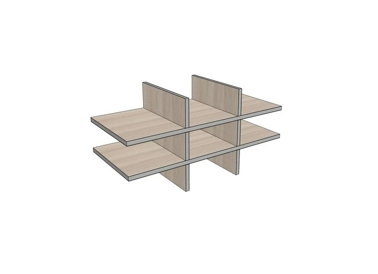 File cabinet shelf 735*321*367 mm AsPK-7