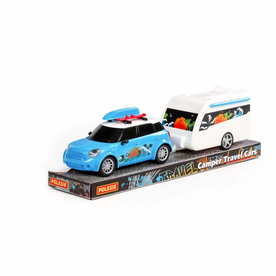 Cruise Car with Trailer (in a Tray), Article No. 92533