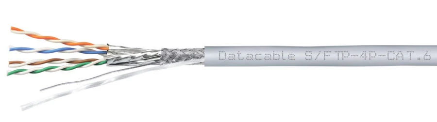 SIMMETRIC CABLE FOR DIGITAL TRANSMISSION SYSTEMS Datacable Twisted Pair Cable S/FTP, Category 6