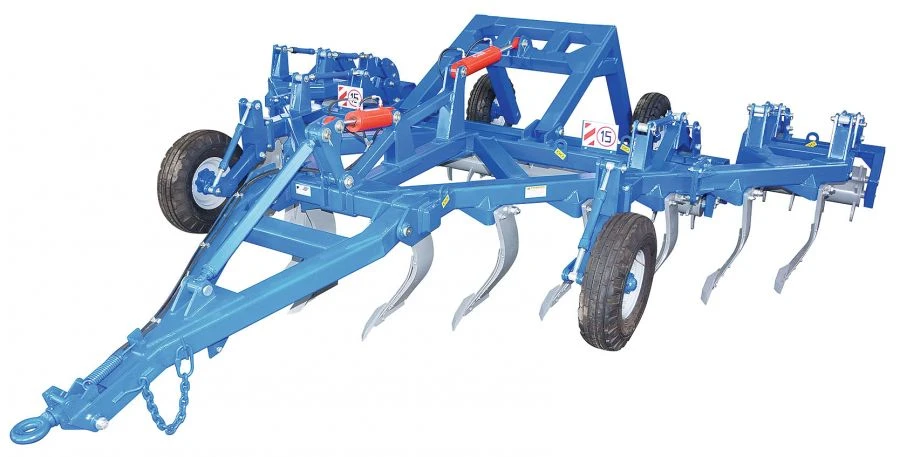 Semi-trailed cheesing plough with double roller PCP-6,0K2 and modifications PCP-6,0MK2, PCP-6,0ShchK2, PCP-6,0MShchK2.