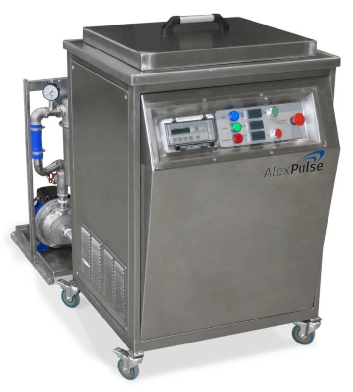 Ultrasonic installations and equipment, models: UZV. Alexpulse trade mark