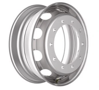 Steel truck wheel with non-disassembled rim, dimension 22.5x8.25, Product No. RZB36374OE