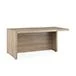 Writing desk with asymmetrical supports, right Solid