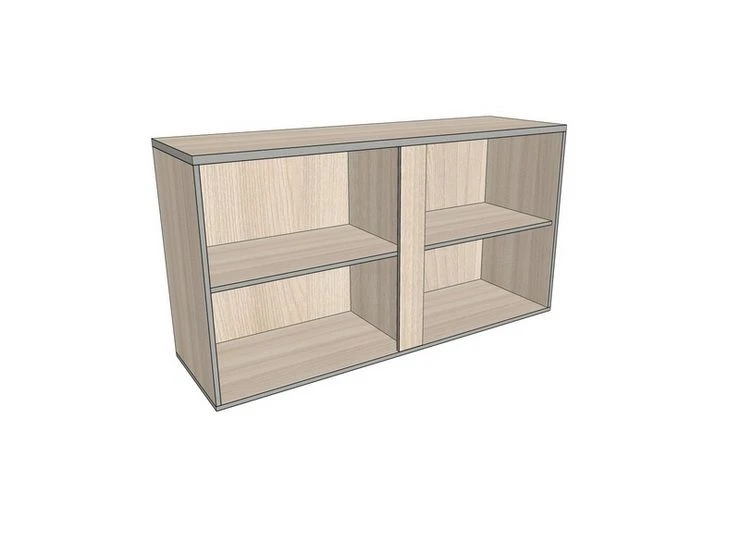 Uniting cabinet with shelves 1400*426*750 mm AsTO-4.