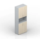 Wooden filing cabinet