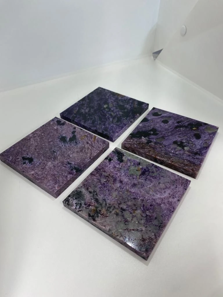 Decorative tile (charoite)