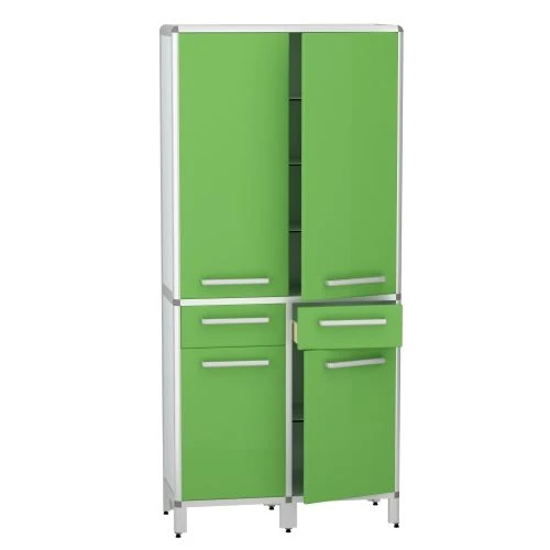 Medical cabinet for instruments according to TU 32.50.30-006-69573749-2021, article number DM-1-101-18.K2.?1