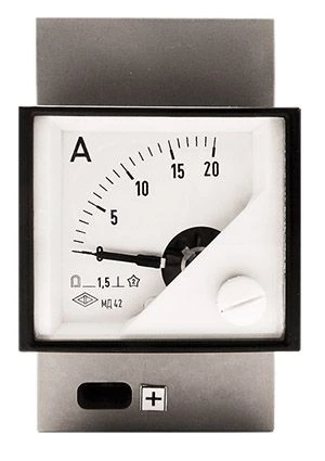 Microammeters, milliammeters, ammeters, millivoltmeters, dc voltmeters panel MD42