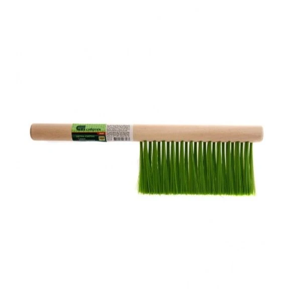3-row sweeping brush, 320 mm, wooden handle