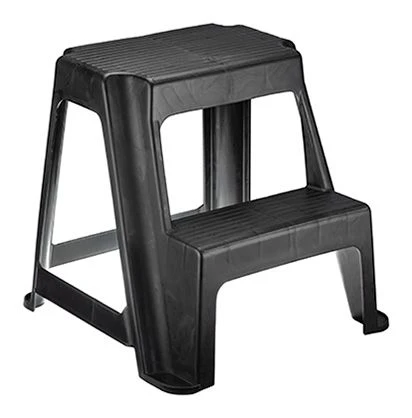 Universal stool with step