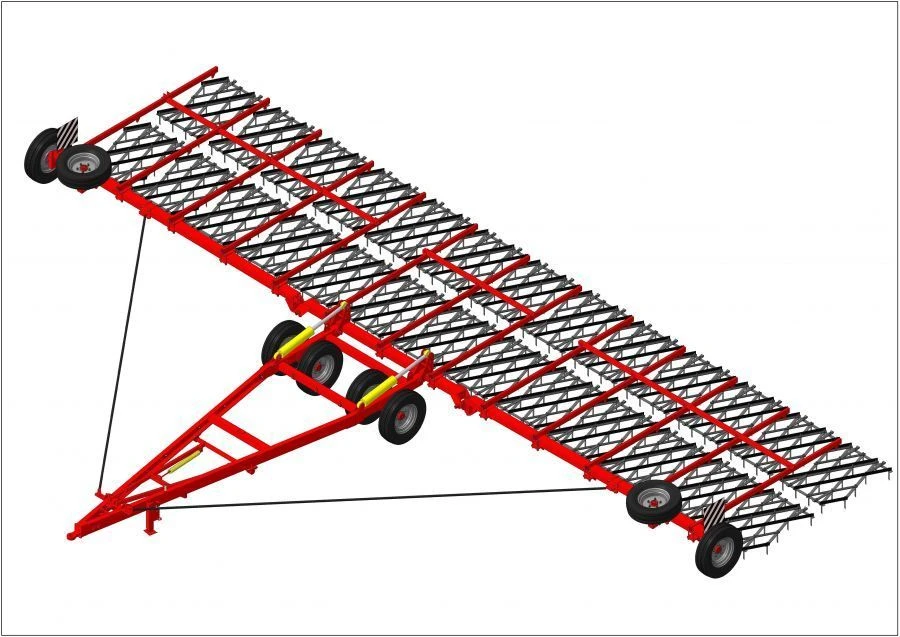 Wide-catchment hydroficated hitch SSHG-13-01