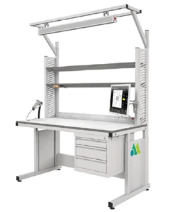 Industrial specialised metal furniture of STR series complete with additional equipment, model STR