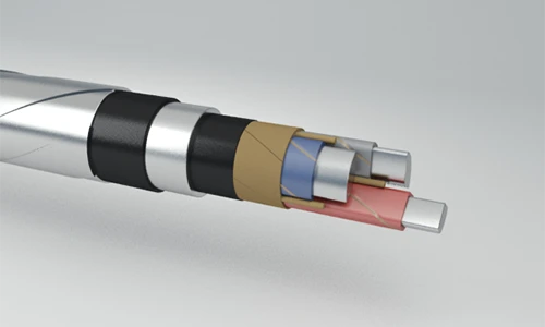 Power cables with copper conductors with paper-impregnated insulation, in lead sheath, for voltage 6-10 kV grade SPG
