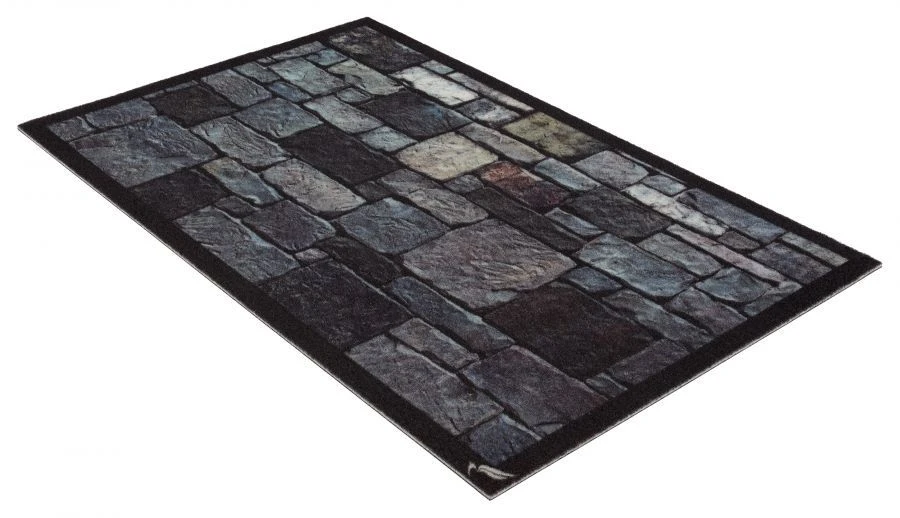 Damp mat SHAHINTEX DIGITAL PRINT (07) "Stones" 60*90