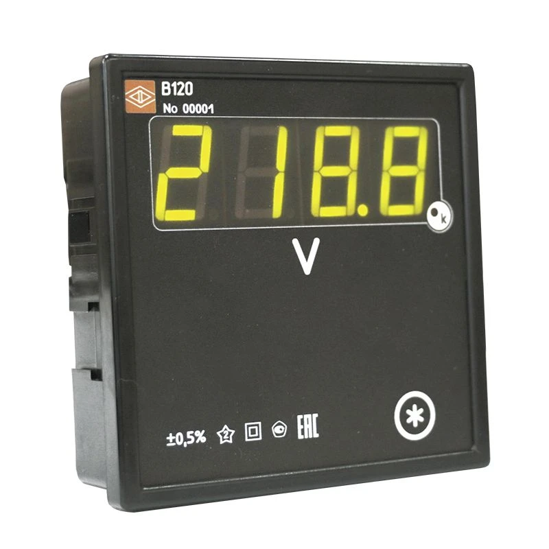B-series panel digital voltmeter: version B120