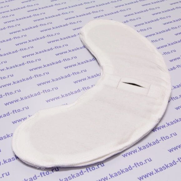 Conductive therapeutic electrode with current-distributing element made of carbon fabric, collar according to Shcherbaku