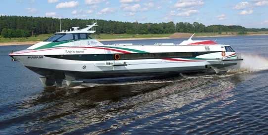 Hydrofoil passenger vessel of project 03830 "Meteor 2020".
