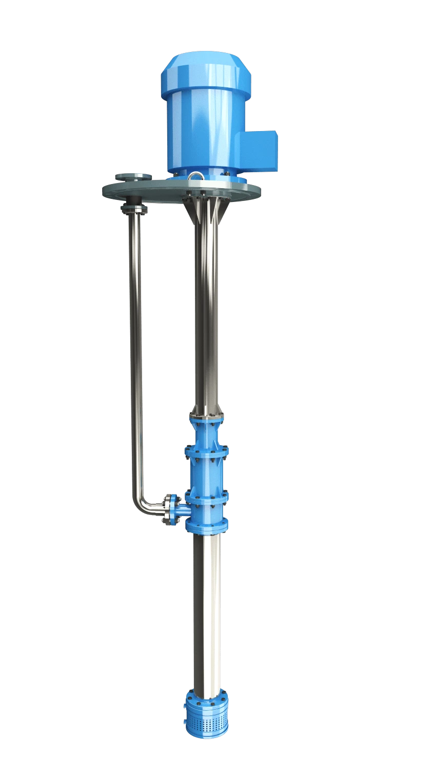 Centrifugal semi-submersible pumps NCSV and electric pump units on their basis