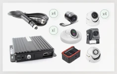 CARVIS 4-channel transport video surveillance system (SD)