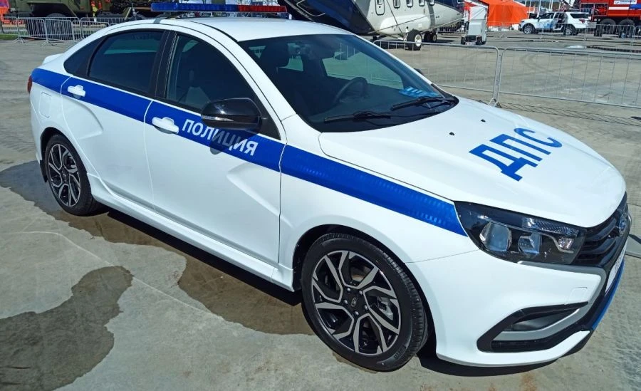 State Automobile Inspectorate patrol car 218054 LADA Vesta Sport DPS