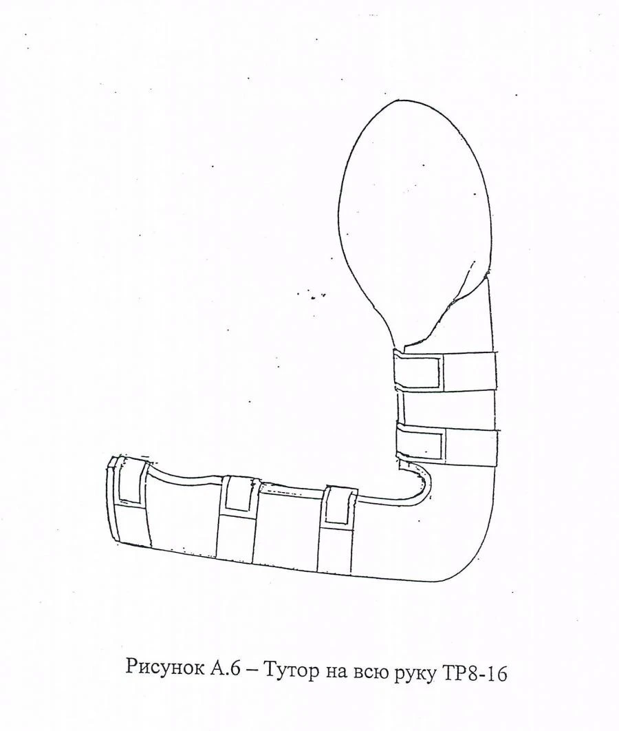 Full arm brace TR8-16