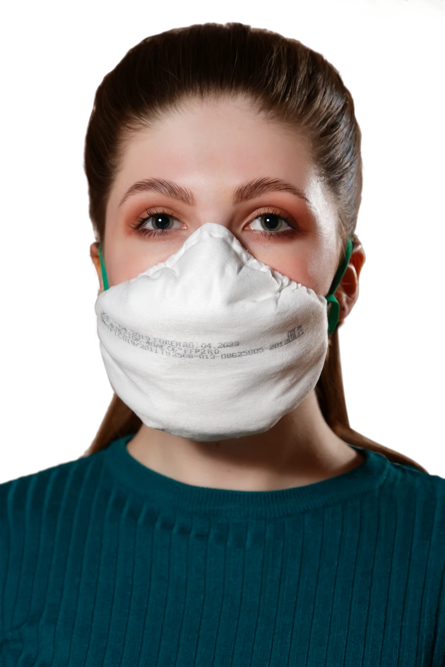 Filtering half-mask for protection against aerosols with additional protection against vapours and gases "Respirator "Lepestok-4