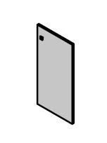 Low LDFB door. Set of furniture "Rio Base"