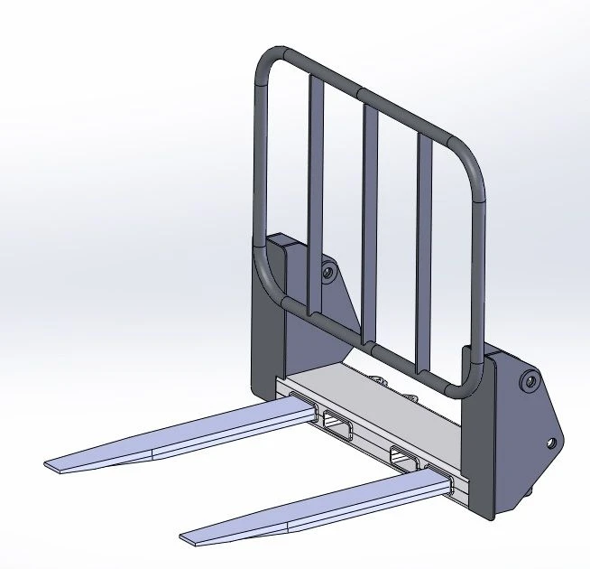 Replacement working device for front loader P320-A: forklift P320-4A