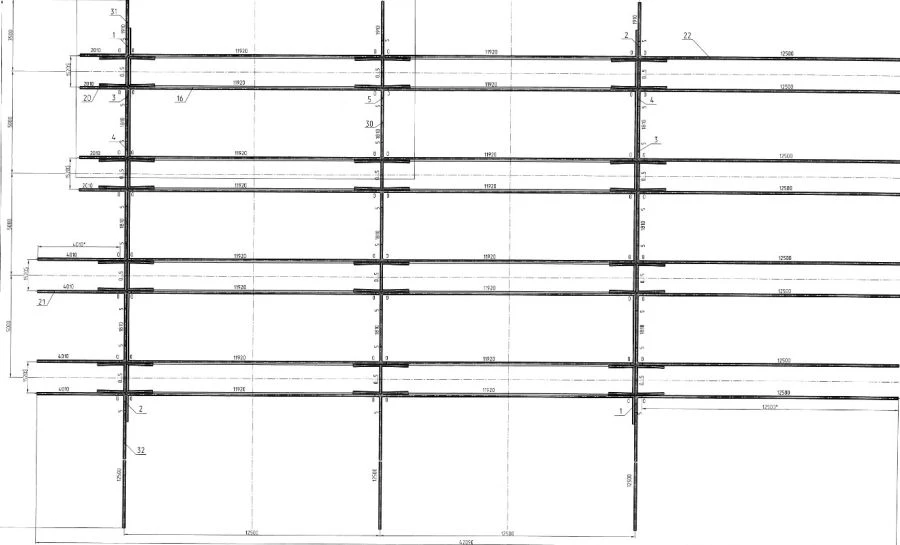 Blind crossing of type R50 (project VSP038.00.000)