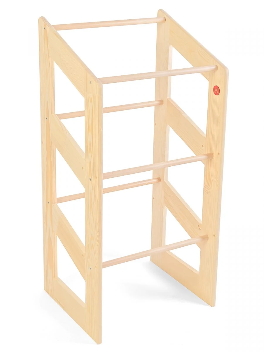 Slanting shelving unit 1080x3 containers / storage system