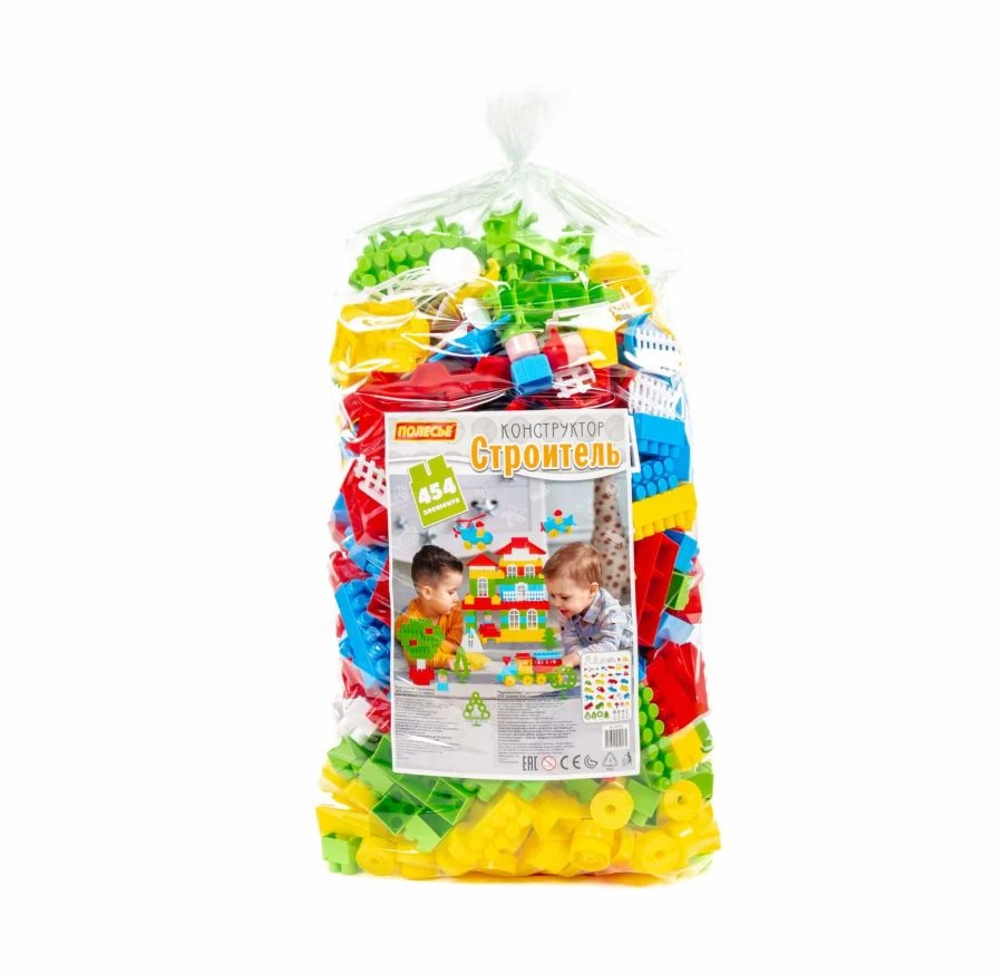 Constructor "Builder" (454 elements) (in a bag), Article No. 52575