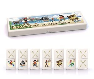 Small dominoes "Pirates"