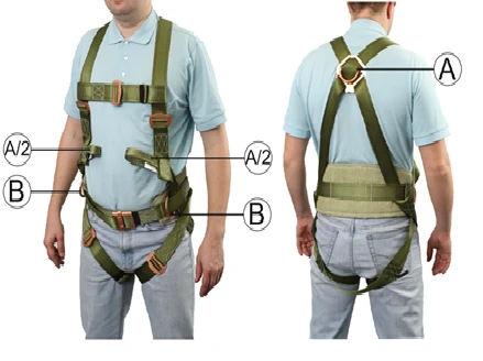 Intrinsically safe safety harness SPR-04-As (BG)