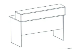 Reception desk