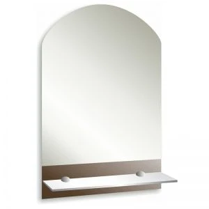 Hinged shelf with mirror "Bashkir Furniture Factory" brand